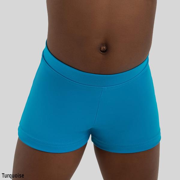 CAPEZIO BOY CUT LOW RISE SHORT - CHILD #TB113C COLOURS