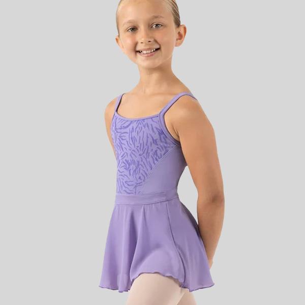 BLOCH SCARLETT CAMISOLE SKIRTED LEOTARD - CHILD #CL1187