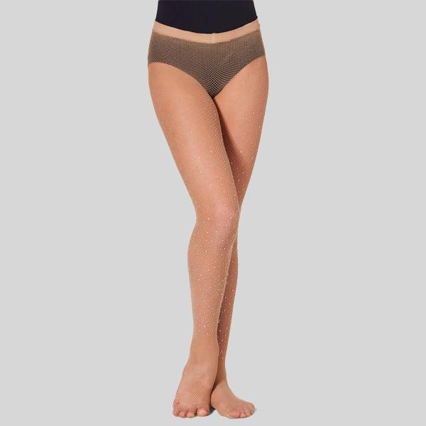 CAPEZIO ALL-OVER RHINESTONE FISHNET TIGHT - #3505C