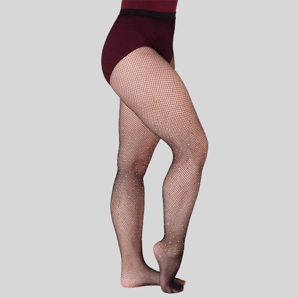 CAPEZIO ALL-OVER RHINESTONE FISHNET TIGHT - #3505W