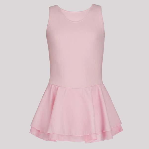 CAPEZIO DOUBLE LAYER SKIRT TANK SKIRTED LEOTARD - CHILD #CC877C