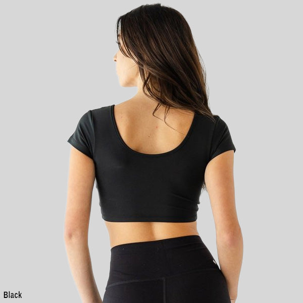 YALIVTA JOSI CROP FITTED TOP - ADULT #YAL109