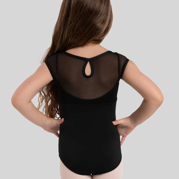 CAPEZIO JEWEL GARDEN PEARL CAP SLEEVE LEOTARD - CHILD #12288C