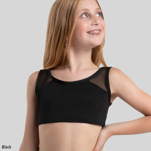CAPEZIO JEWEL GARDEN TOPAZ BRA TOP - CHILD #12293C