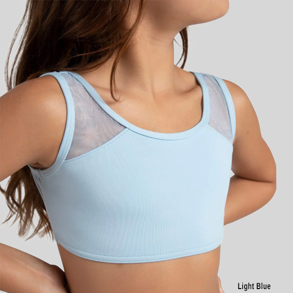 CAPEZIO JEWEL GARDEN TOPAZ BRA TOP - CHILD #12293C