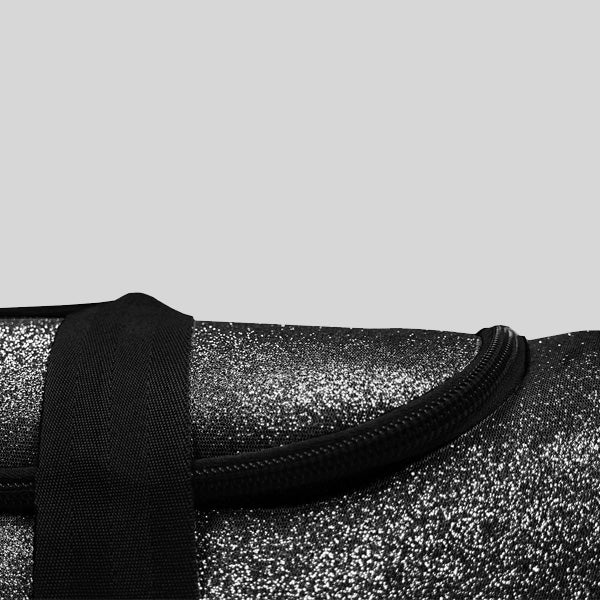 DREAM DUFFEL MEDIUM BLACK SPARKLE - #1610 SPKL