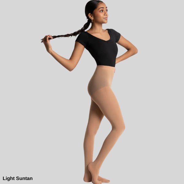 CAPEZIO STUDIO BASICS FOOTED TIGHTS - ADULT #1825