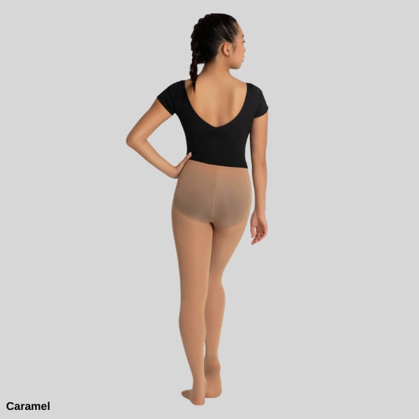 CAPEZIO ULTRA SOFT FOOTED TIGHT - ADULT #1915