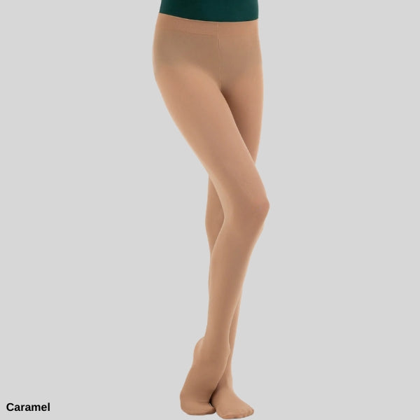 CAPEZIO ULTRA SOFT FOOTED TIGHT - CHILD #1915C