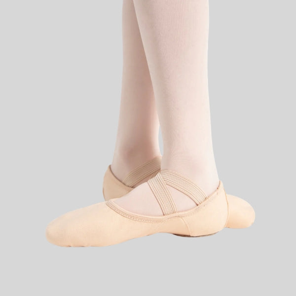 CAPEZIO HANAMI PINK BALLET SLIPPER - CHILD #2037C