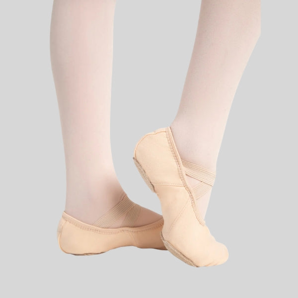 CAPEZIO HANAMI PINK BALLET SLIPPER - CHILD #2037C