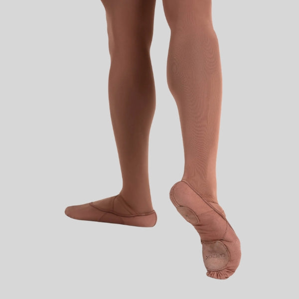 CAPEZIO HANAMI MOCHA BALLET SLIPPER - ADULT #2037W