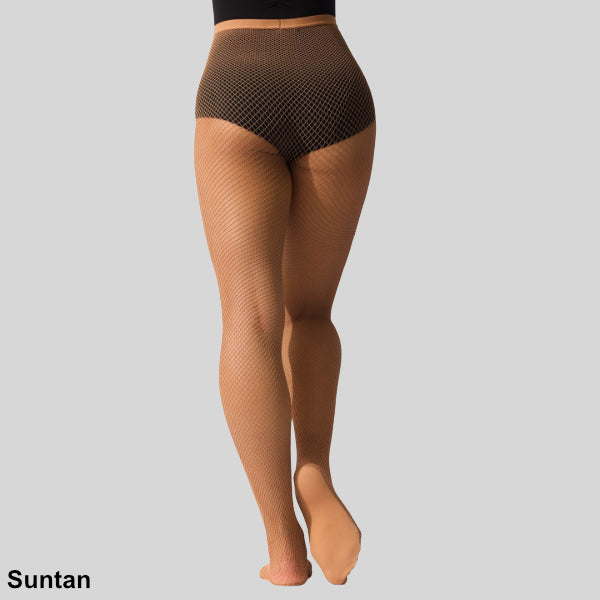 CAPEZIO PROFESSIONAL SEAMLESS FISHNET TIGHT- ADULT #3000