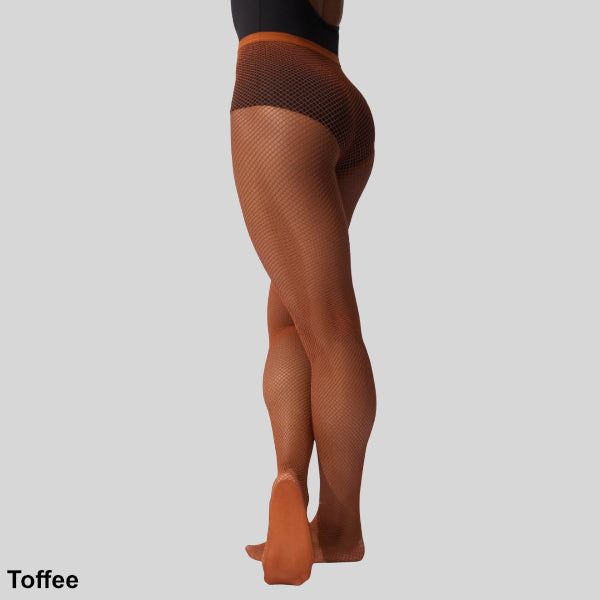 CAPEZIO PROFESSIONAL SEAMLESS FISHNET TIGHT- ADULT #3000