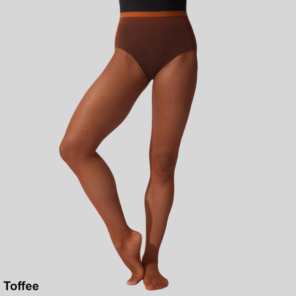 CAPEZIO PROFESSIONAL SEAMLESS FISHNET TIGHT- ADULT #3000