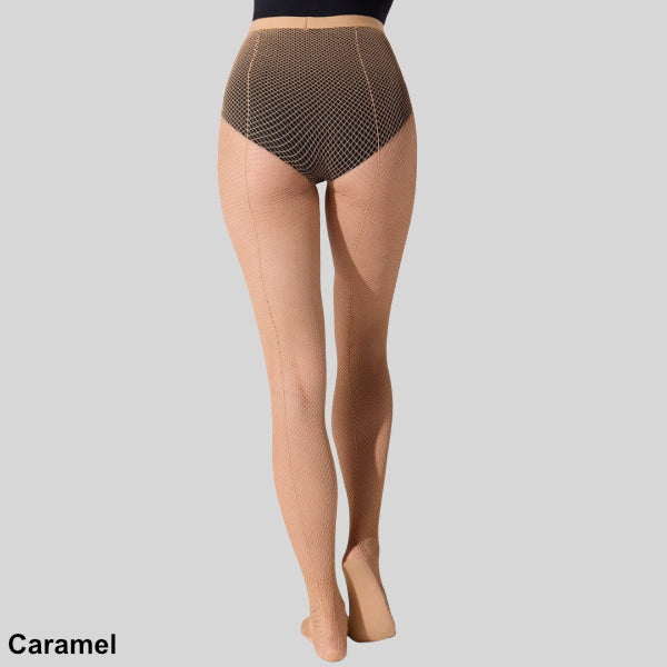 CAPEZIO PROFESSIONAL FISHNET TIGHT WITH SEAMS - ADULT #3400