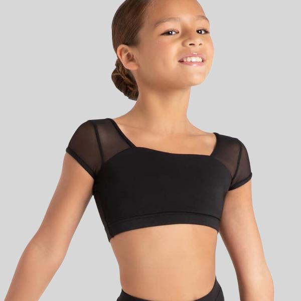 CAPEZIO STAR STRUCK COSMIC CROP TOP - CHILD #12108C