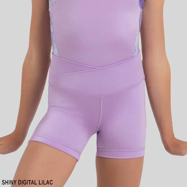 CAPEZIO MERMAID MAGIC PEARL GYMNASTIC SHORTS - CHILD #12116C