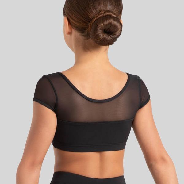 CAPEZIO STAR STRUCK COSMIC CROP TOP - CHILD #12108C