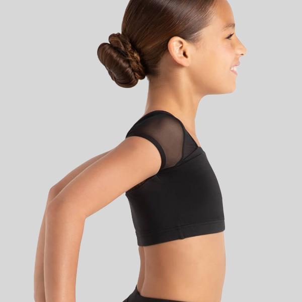 CAPEZIO STAR STRUCK COSMIC CROP TOP - CHILD #12108C