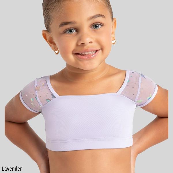 CAPEZIO STAR STRUCK COSMIC CROP TOP - CHILD #12108C