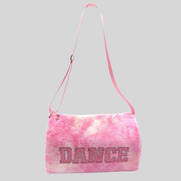 CAPEZIO FAUX FUR DANCE BARREL BAG - #B286