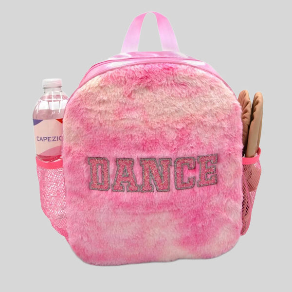 CAPEZIO FAUX FUR DANCE BACKPACK - #B287