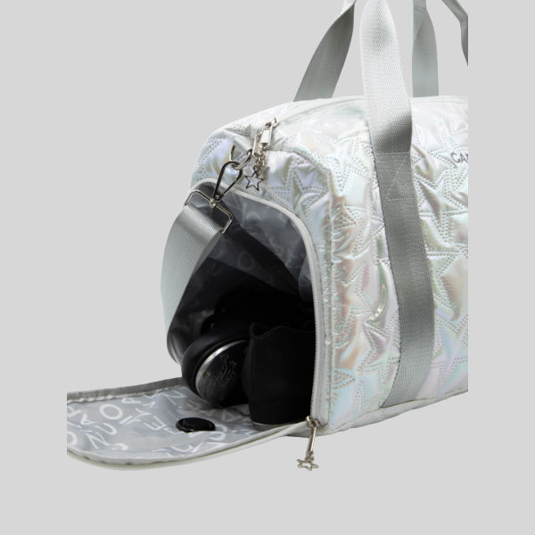 CAPEZIO METALLIC STAR TRAVEL DUFFLE - #B323