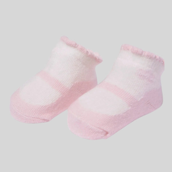 CAPEZIO BABY BALLET SOCKS (2-PACK) - #BC100C