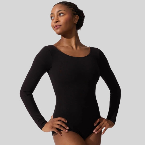 CAPEZIO LONG SLEEVE LEOTARD - ADULT #CC450