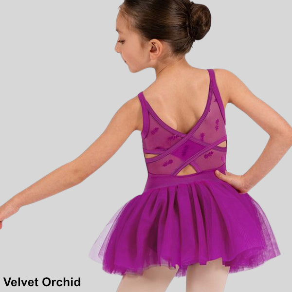 BLOCH OPULENCE FLORAL PRINT CAMISOLE TUTU DRESS - CHILD #CL70015