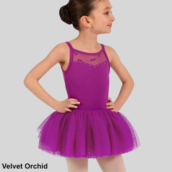 BLOCH OPULENCE FLORAL PRINT CAMISOLE TUTU DRESS - CHILD #CL70015