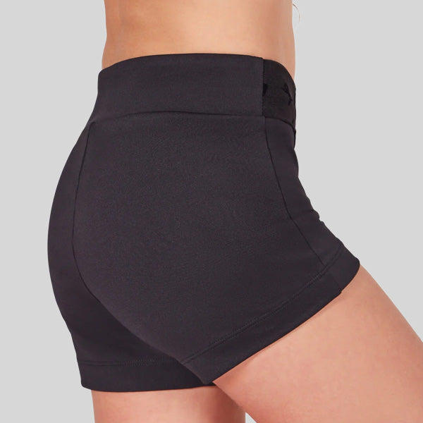 CAPEZIO TAKE A BOW CURTSY SHORTS - CHILD #F12426C