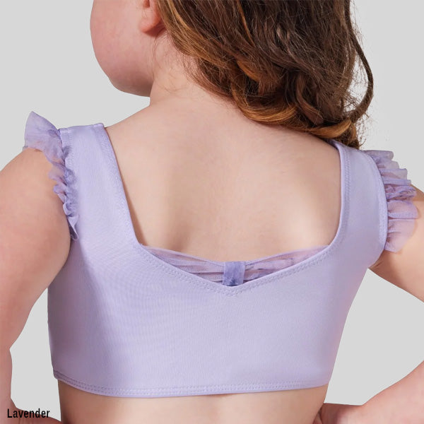 CAPEZIO COMING UP ROSES ROSY BRA TOP - CHILD #F12436C