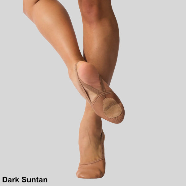 CAPEZIO PIROUETTE II LEATHER HALF SOLE - ADULT #H062