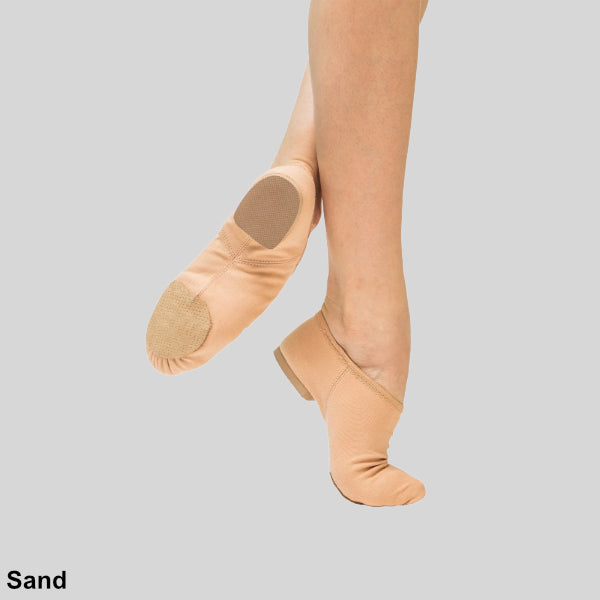 SO DANCA JADA STRETCH CANVAS SPLIT SOLE JAZZ SHOW - #JZ75L