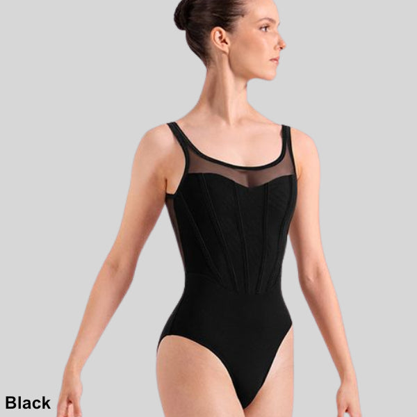 BLOCH OPULENCE VELVET BIND TANK LEOTARD - ADULT #L50013B