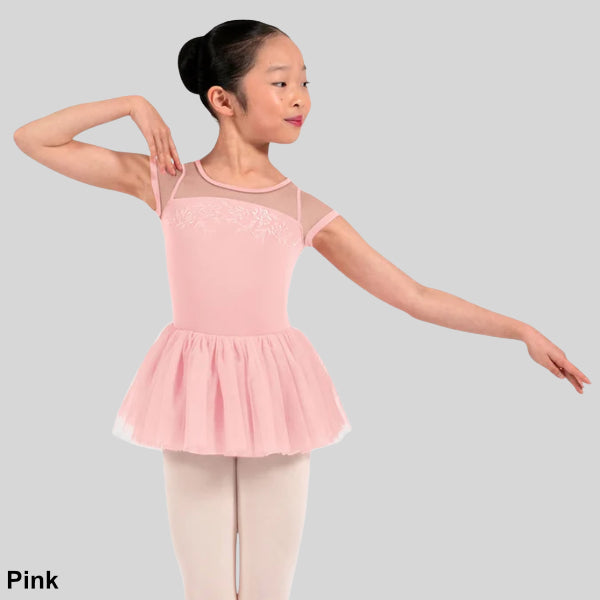 MIRELLA PETITE ADAGIO CAP SLEEVE TUTU DRESS - CHILD #M20012C