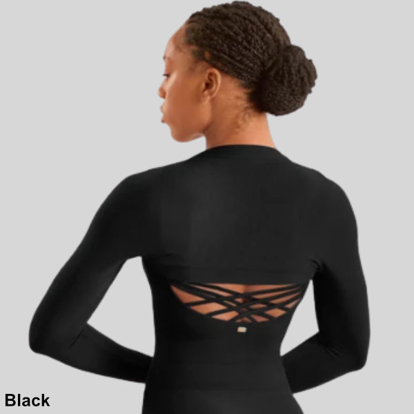 MIRELLA ADAGIO LONG SLEEVE SHRUG - ADULT #M30015L