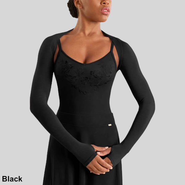 MIRELLA ADAGIO LONG SLEEVE SHRUG - ADULT #M30015L