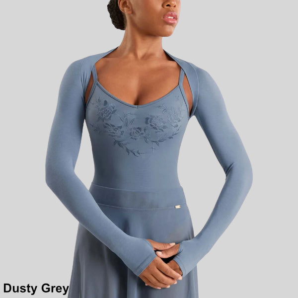 MIRELLA ADAGIO LONG SLEEVE SHRUG - ADULT #M30015L