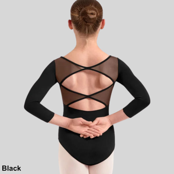 MIRELLA PETITE ADAGIO 3/4 SLEEVE LEOTARD - CHILD #M60004C