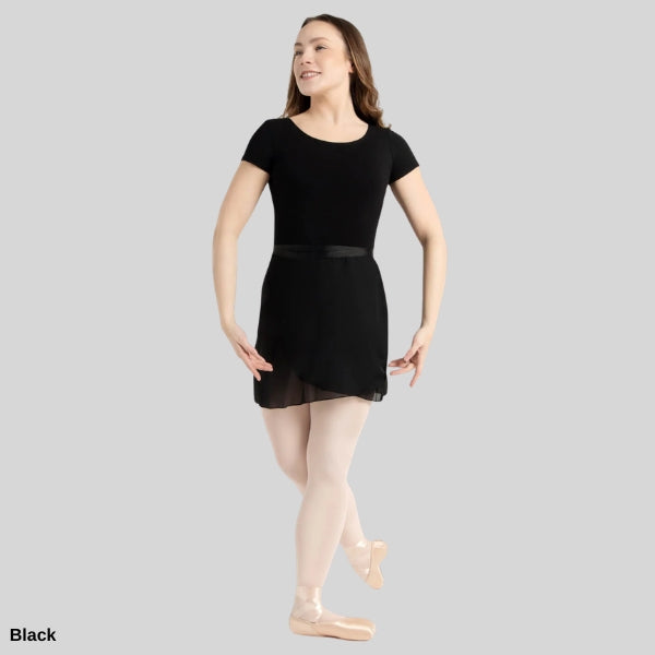 CAPEZIO GEORGETTE WRAP SKIRT - ADULT #N272
