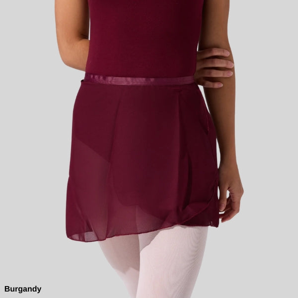 CAPEZIO GEORGETTE WRAP SKIRT - ADULT #N272