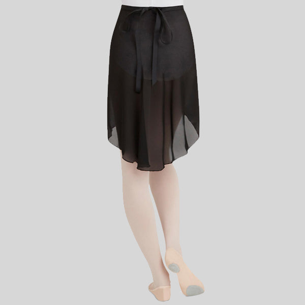 CAPEZIO GEORGETTE LONG WRAP SKIRT - ADULT #N276