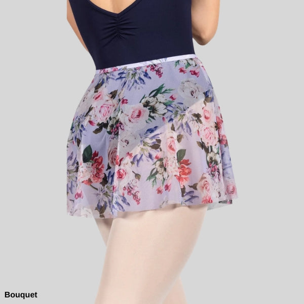 BLOCH FLORAL PRINTED SKIRT - ADULT #R0241
