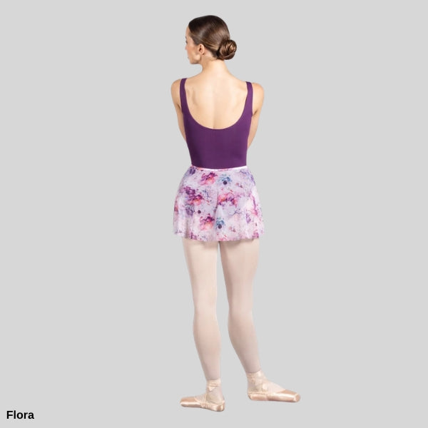 BLOCH FLORAL PRINTED SKIRT - ADULT #R0241