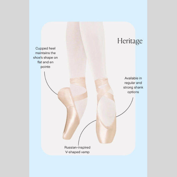 BLOCH HERITAGE STRONG POINTE SHOE - #S0180S