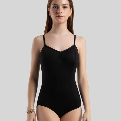 CAPEZIO DUAL PINCH ADJUSTABLE CAMISOLE LEOTARD WITH BRATEK - #SE2008W