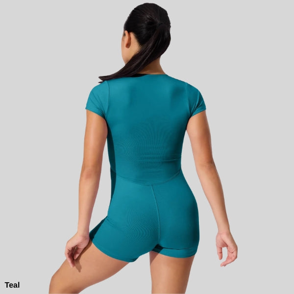 CAPEZIO STUDIO COLLECTION EVOLVE SHORT SLEEVE UNITARD - CHILD #SE2025C